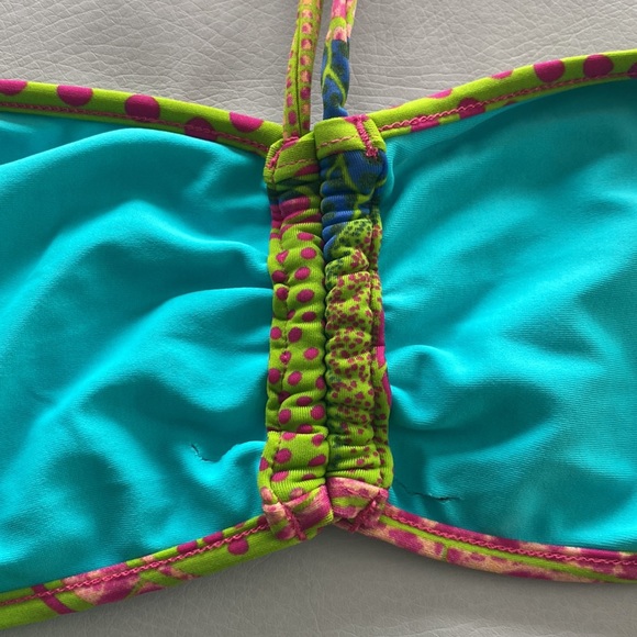 Bantu Bikini Top African Print Size Large Anthropologie M1 - Picture 7 of 8